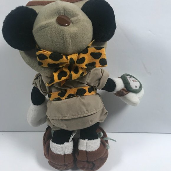 Vintage Disney World Minnie Mouse Safari Minnie stuffed toy - Picture 4 of 5